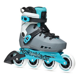 Rollerblade Maxxum XT Inline Rulleskøjte til dame 90mm Grå/Lyseblå