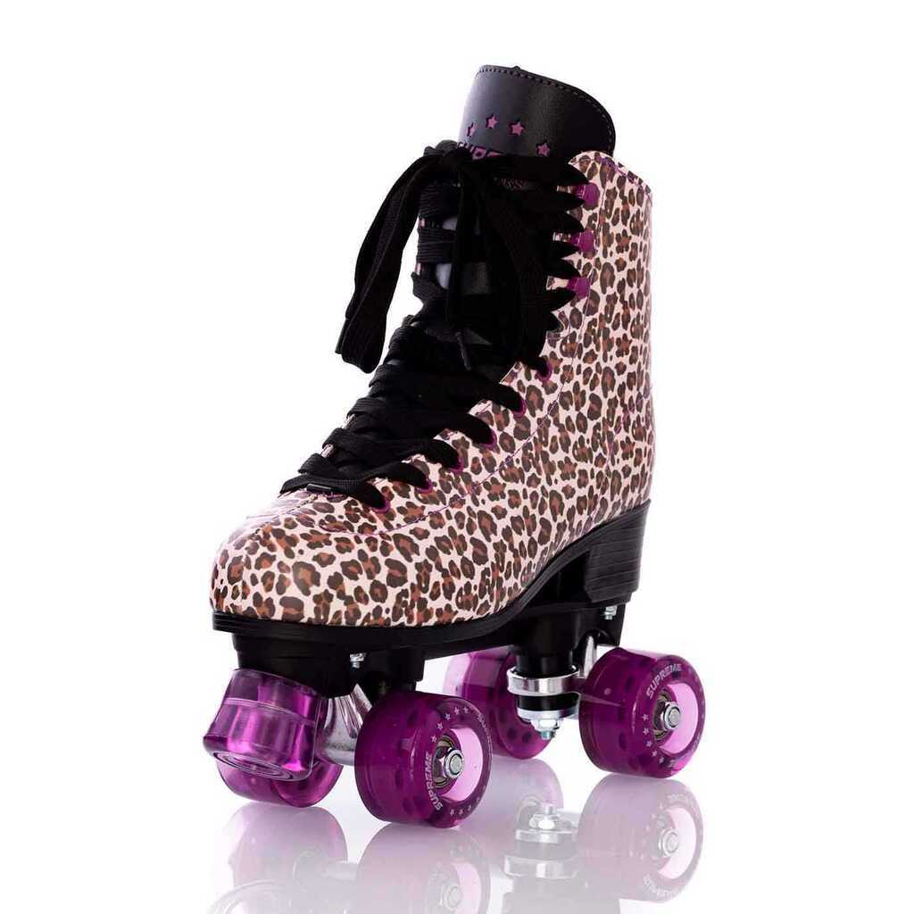Supreme Rollers Del Rey justerbar Leopard