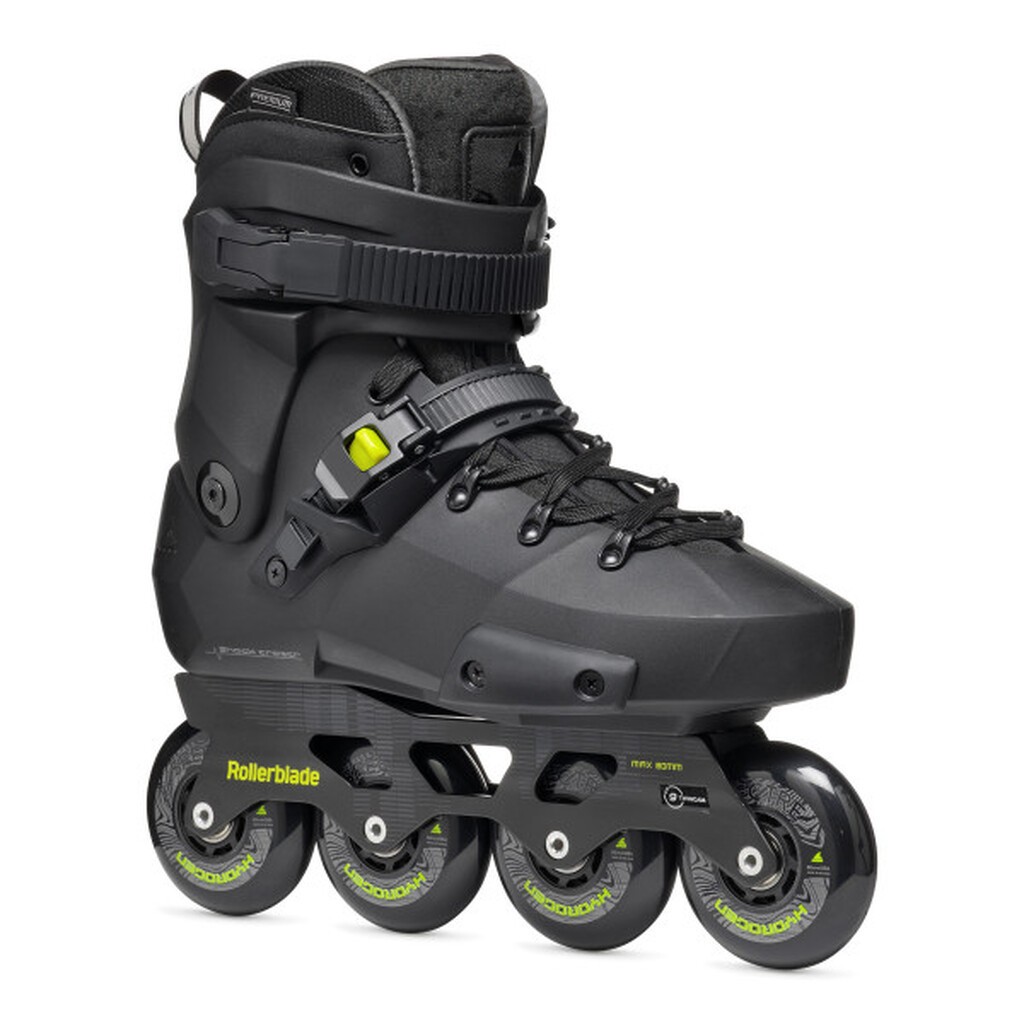 Rollerblade Twister XT  inline rulleskøjte sort med lime detaljer