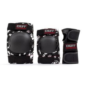Enuff Skulls Junior Ramp Beskyttelsessæt Sort