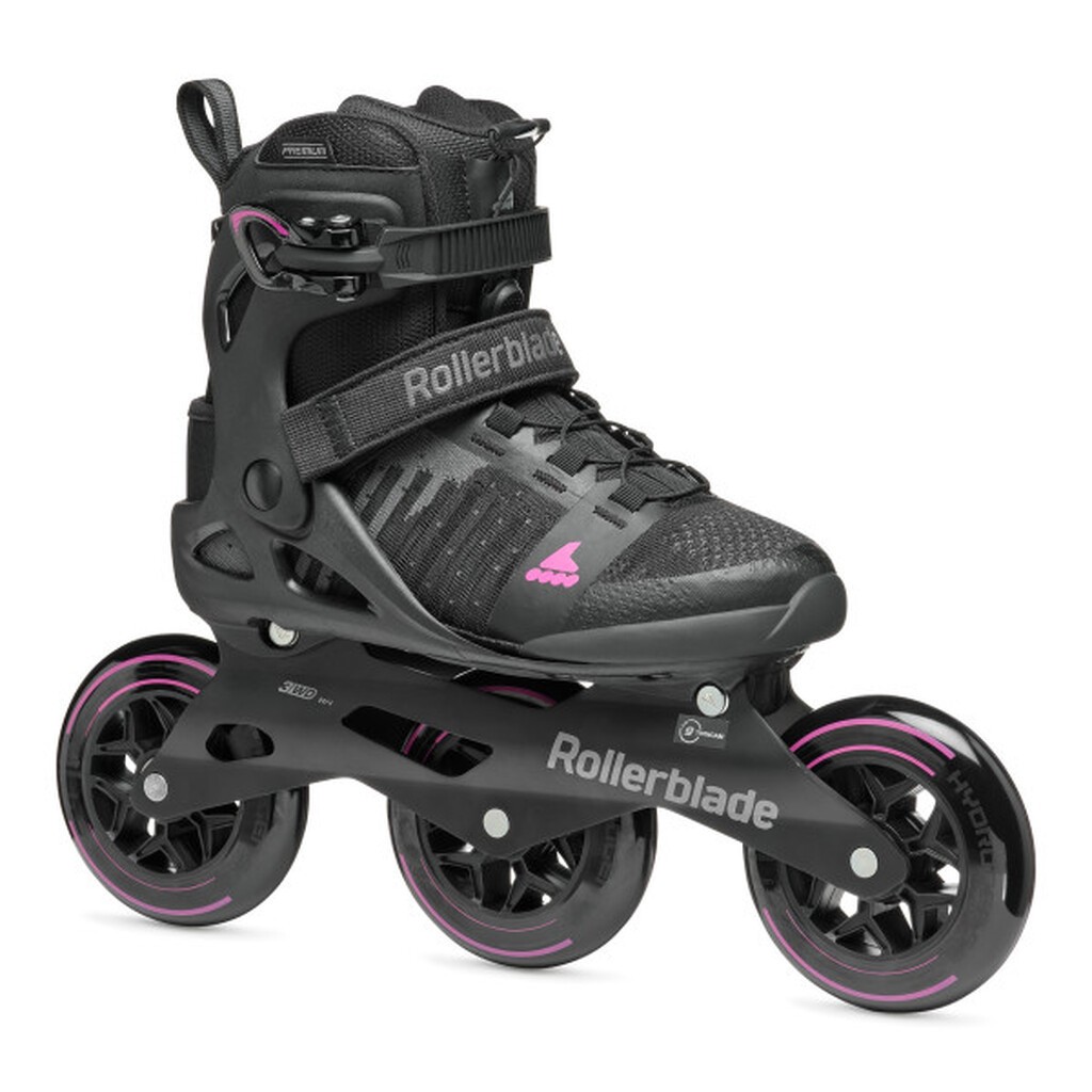 Rollerblade Macroblade Inline Rulleskøjte til dame 110 3WD Sort/pink