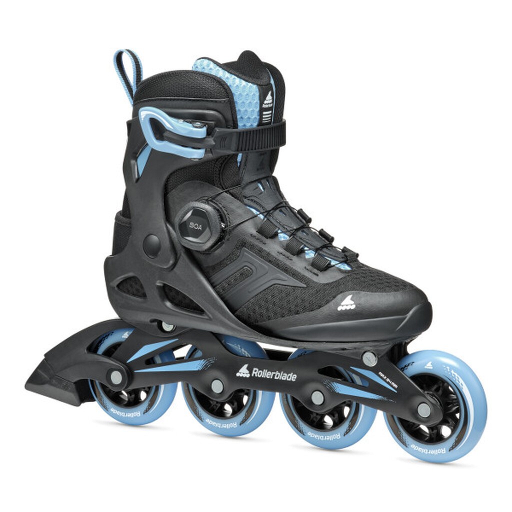 Rollerblade Macroblade Inline Rulleskøjte til dame 84 BOA W Sort/Powder Blue