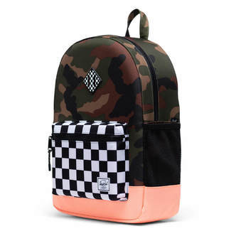 Herschel Heritage Rygsæk Youth Woodland Camo/Sort/Hvid Check 20L