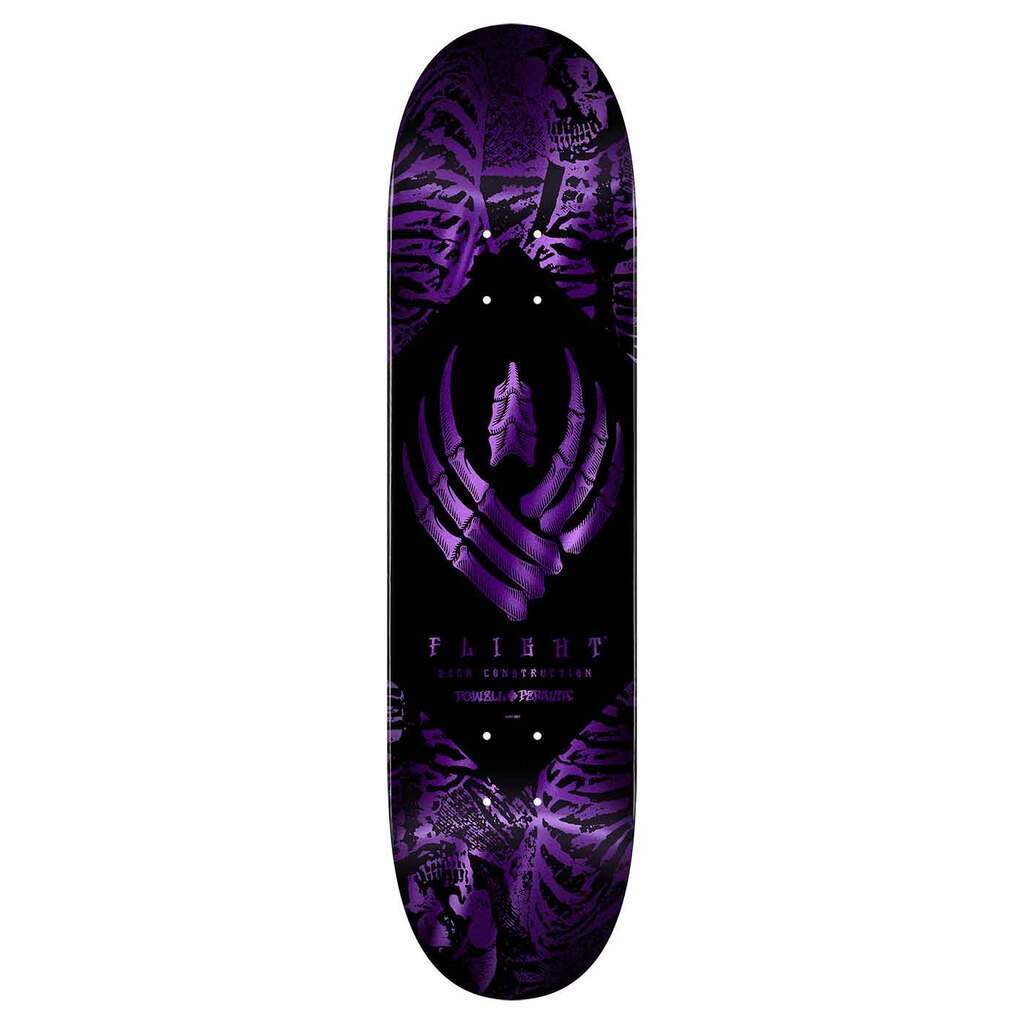 Powell Peralta Skeleton Purple Foil Flight Deck 9.0 X 32.45