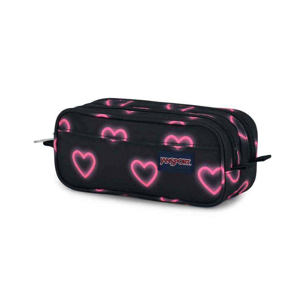 Jansport Penalhus L Happy Hearts Sort