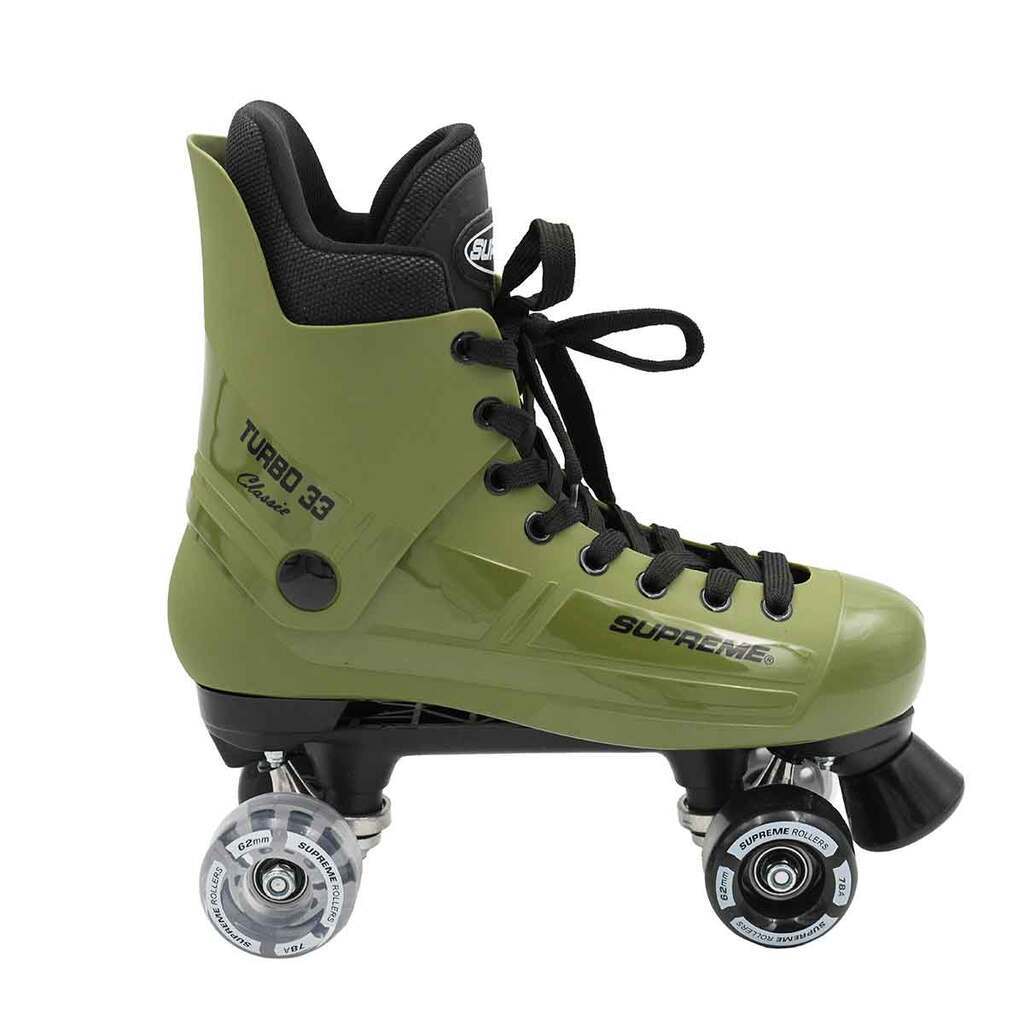 Supreme Turbo 33 Nylon Side-by-Side Rulleskøjte Army Grøn