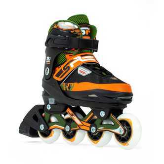 SFR Pixel Adjustable Inline Rollerskate Grøn/Orange