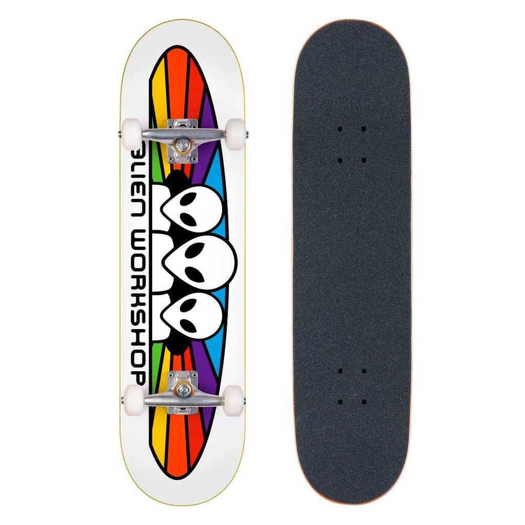 Alien Workshop Skateboard Spectrum Hvid 8.0