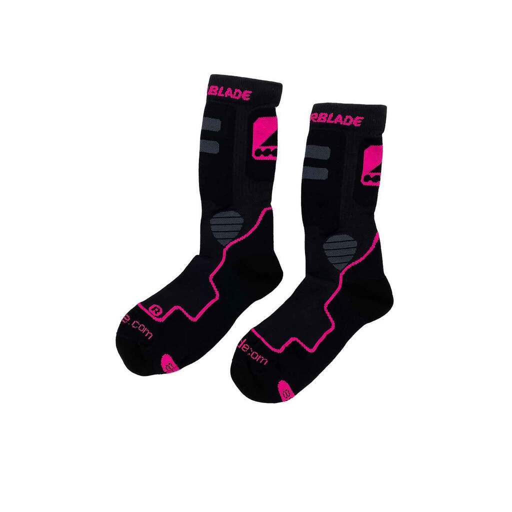 Rollerblade High Performance Sokker Dame - Sort/Pink