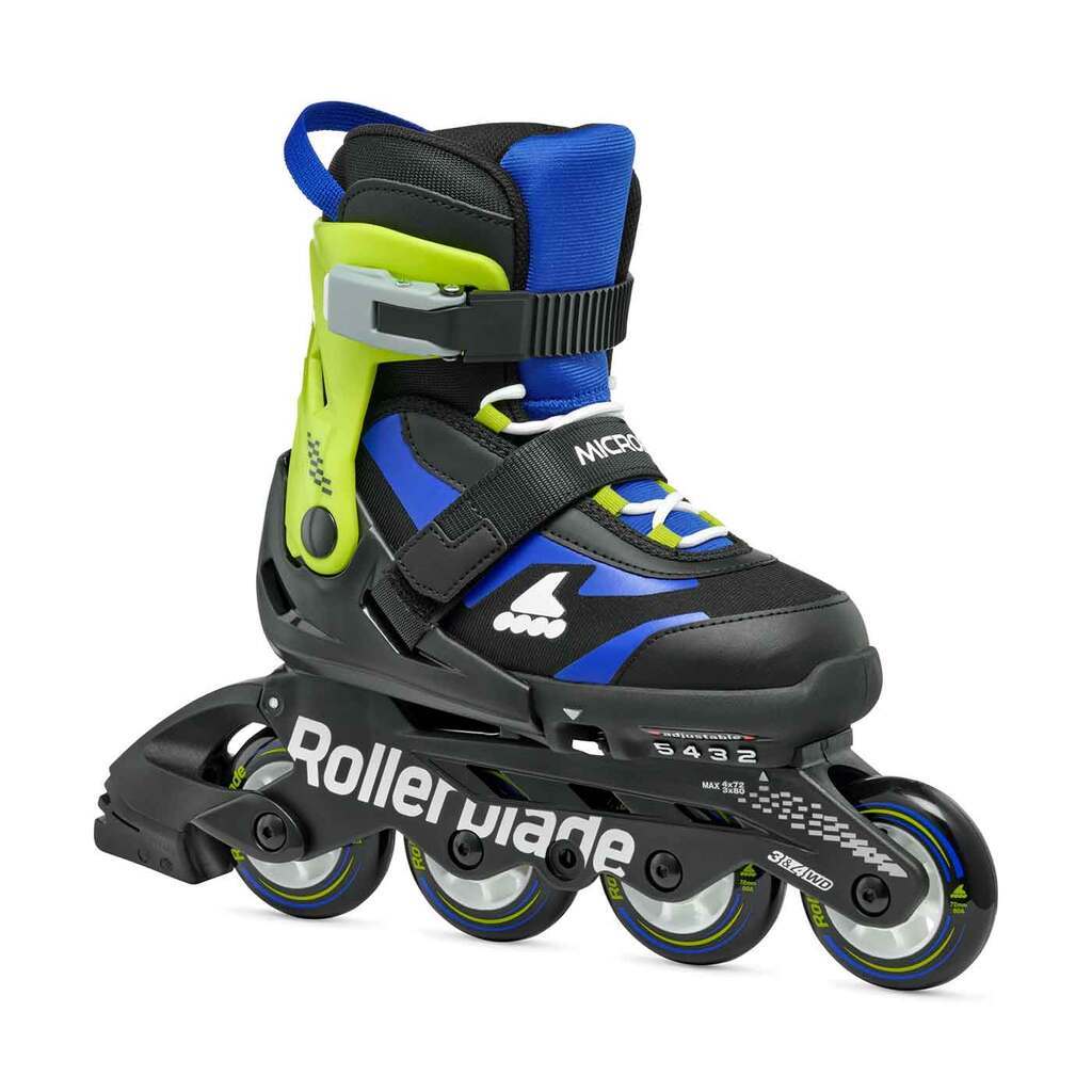 Rollerblade Microblade Inliner Sort/Blå/Lime