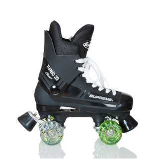 Supreme Turbo 33 Nylon  Side-by-Side Rulleskøjte Sort