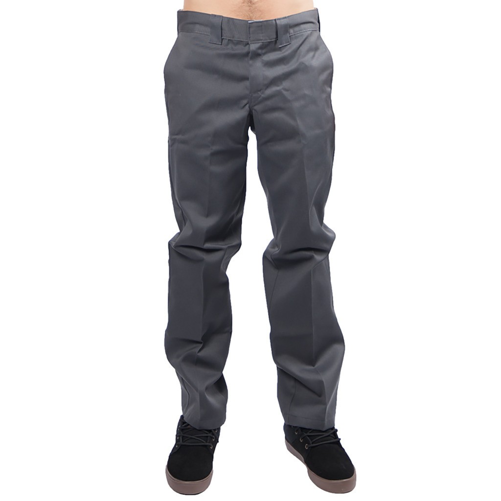 Dickies 873 Bukser / Slim Straight Work Pant Charcoal