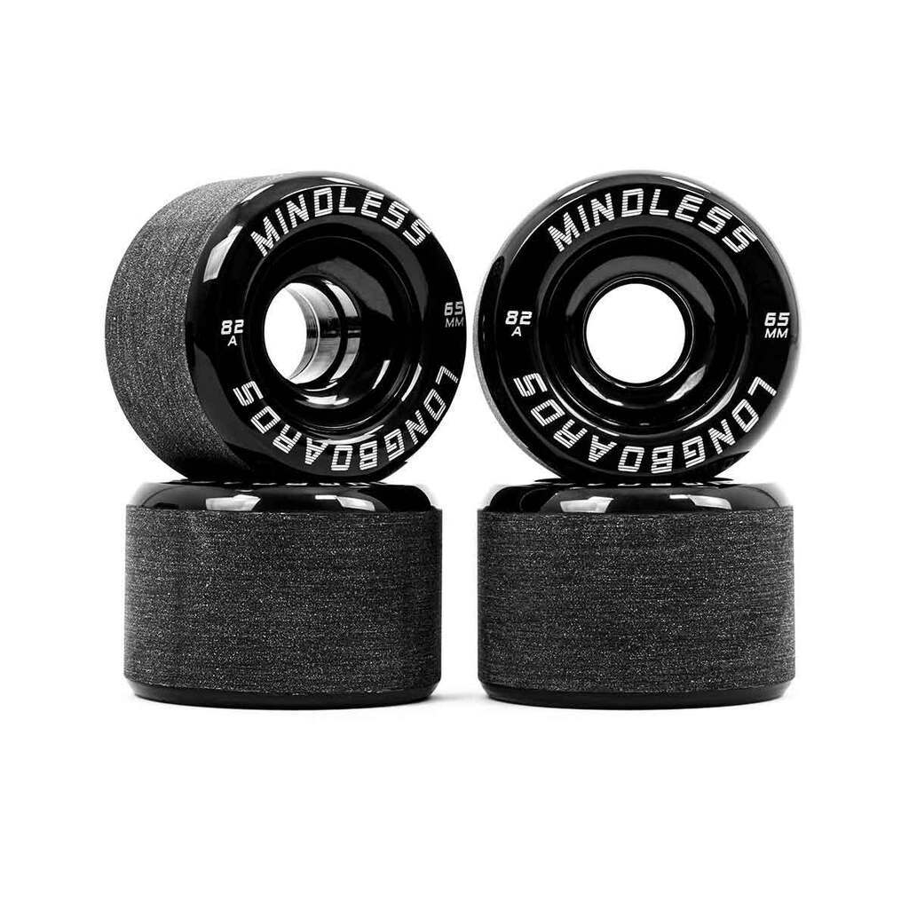 Mindless Viper Longboard Hjul Sort 4-Pack