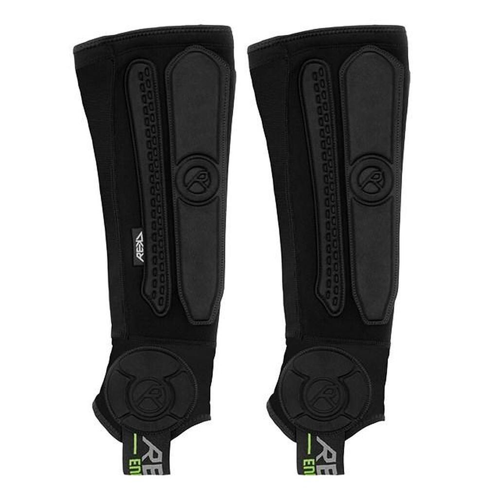 REKD Energy Covert Skinnebensbeskyttere Sort Kort