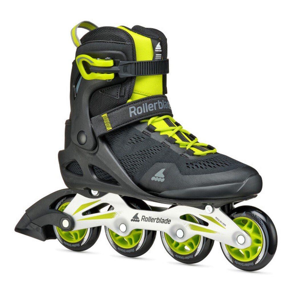 Rollerblade Macroblade Inline Rulleskøjte til herre 80mm Black/Lime 42