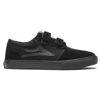 Lakai Griffin Kids Skater Sko m. Ruskind Sort/Sort
