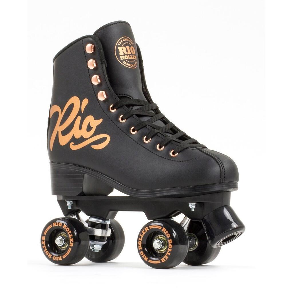 Rio Roller Side By Side Rulleskøjter Rose Sort