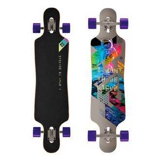 Streetsurfing Drop 39 Longboard 'I Want To Believe'