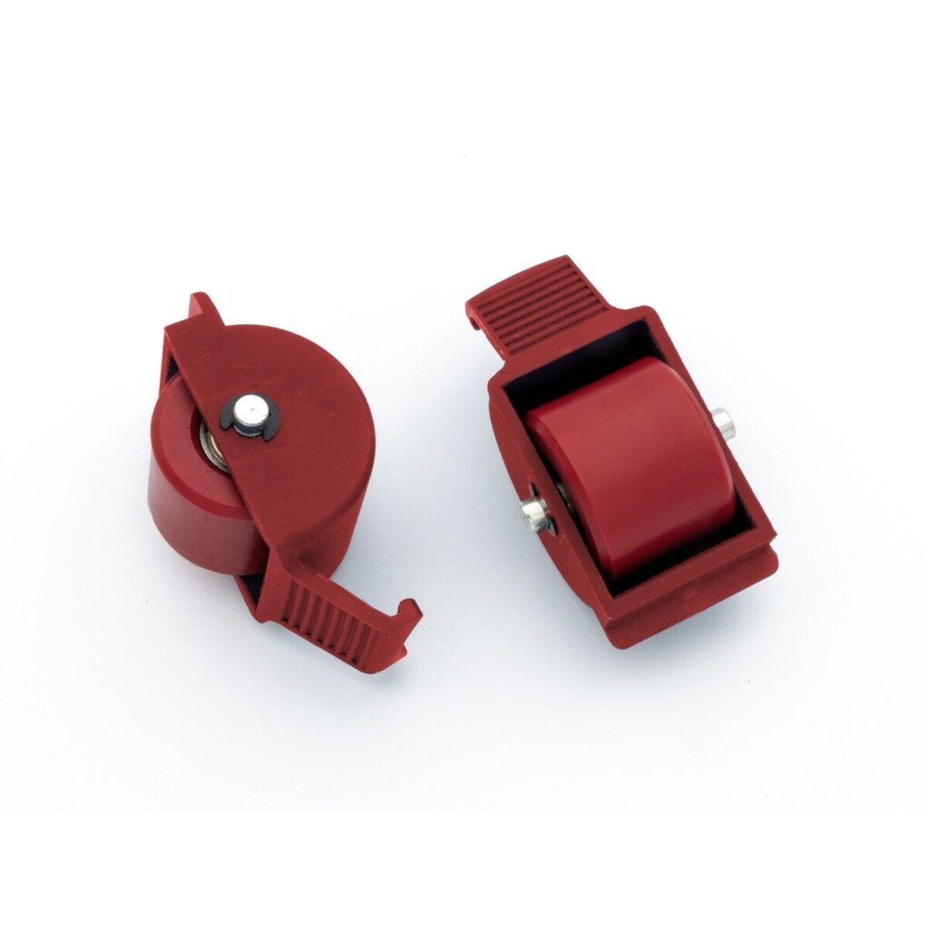 Breezy Hjul til Rullesko Rød/Rød