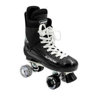 Supreme Turbo 33 Aluminium Side-by-Side Rulleskøjte Sort