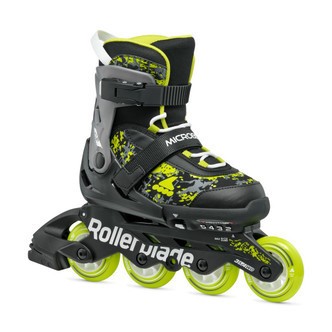 Rollerblade Microblade SL Inliner Rulleskøjte Børn Sort/Lime