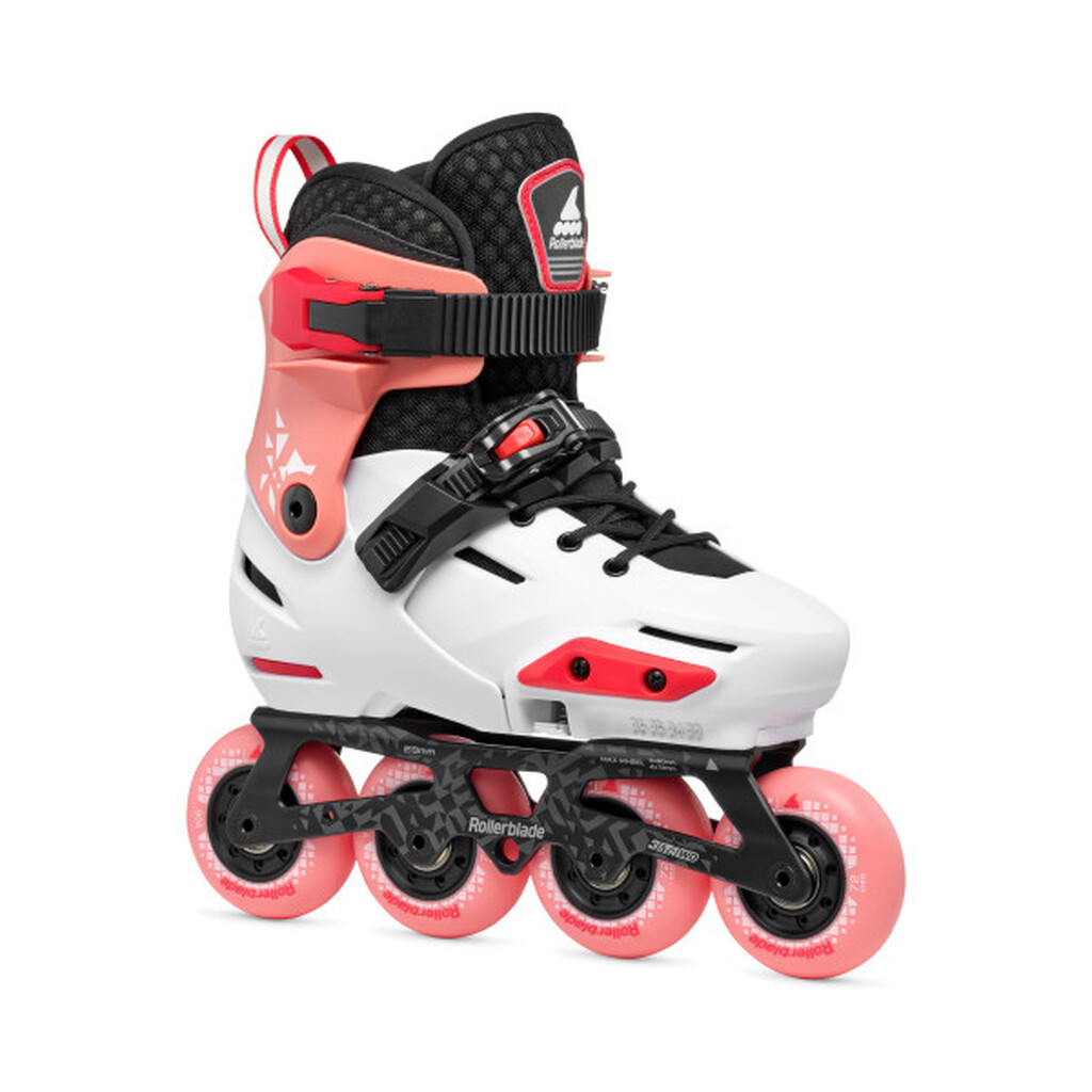 Rollerblade Apex Inliner Rulleskøjte Børn Hvid/Coral