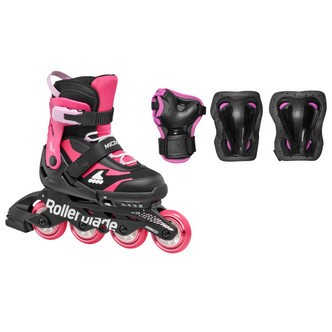 Rollerblade Microblade Combo Inliner Rulleskøjte Børn Sort/Pink