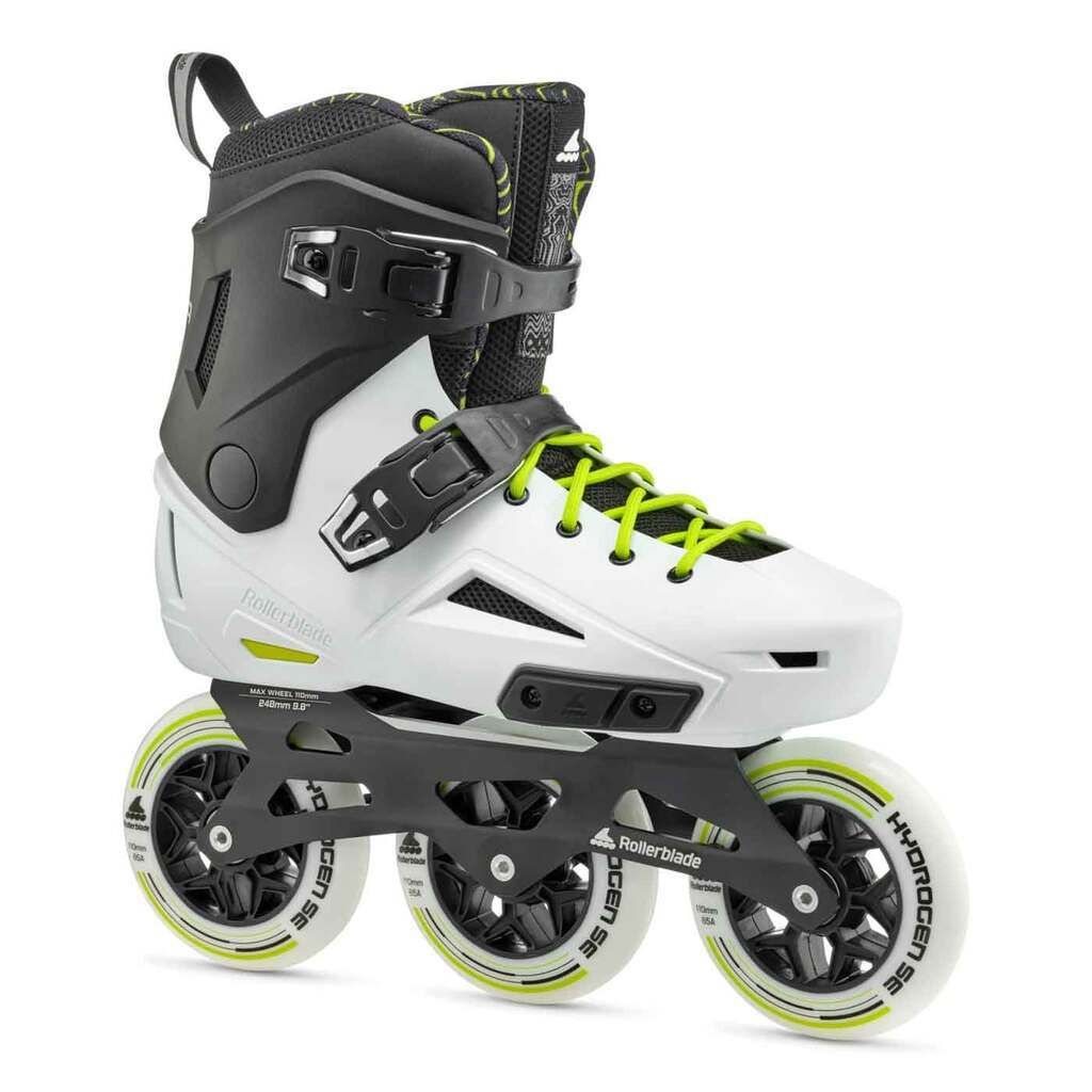 Rollerblade Lightning 110 Freeskates White/Black