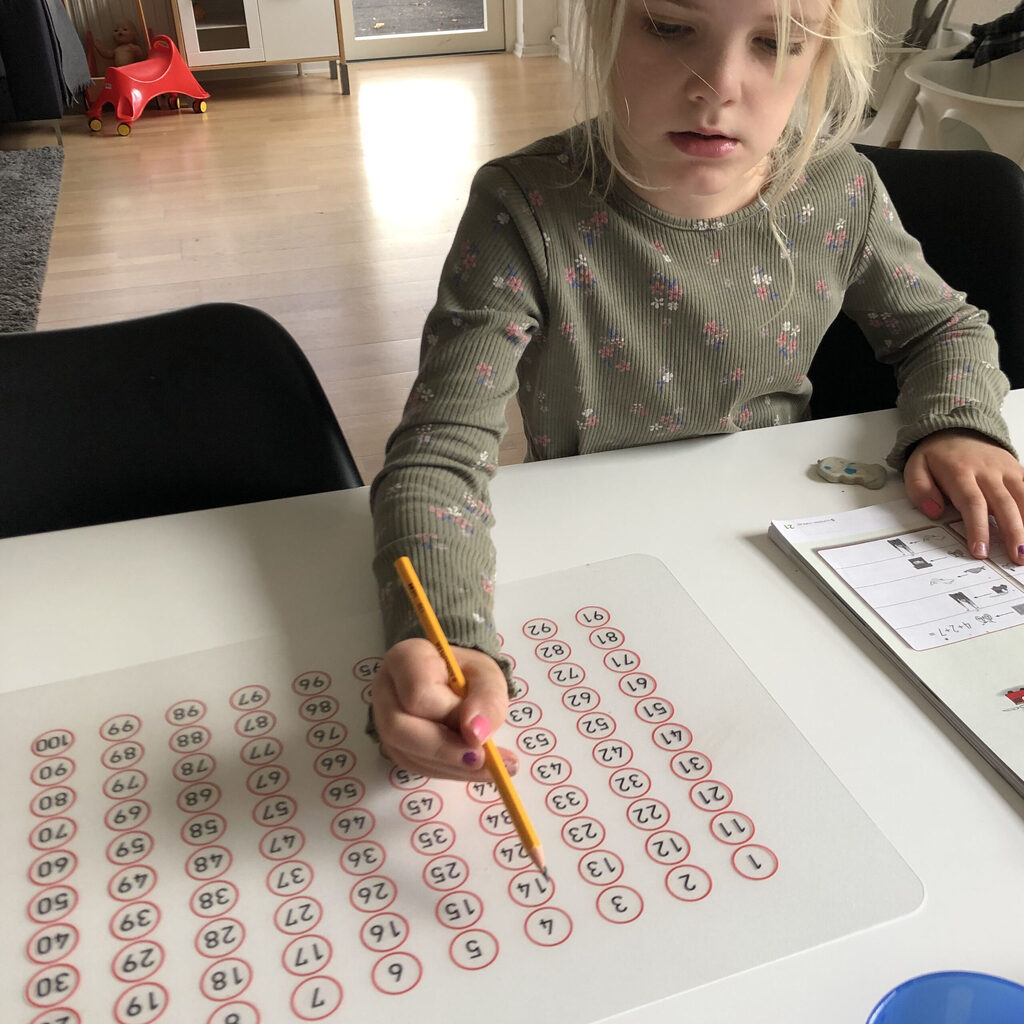 Tallene fra 1-100