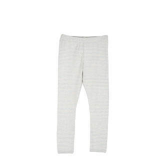 Serendipity | Stripe leggings, cloud/offwhite
