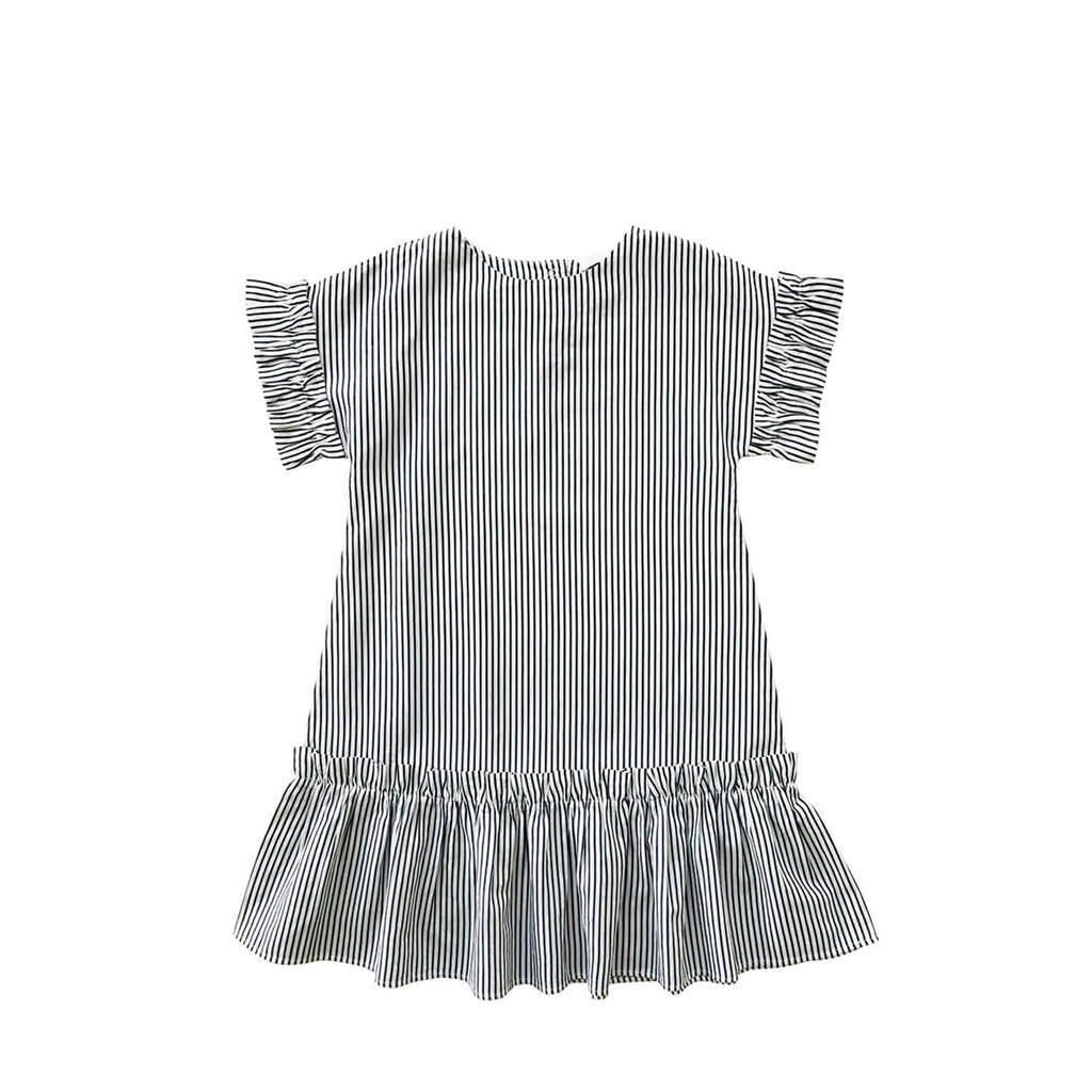 Elodiee | Kjole Josephine stripes, blue/white