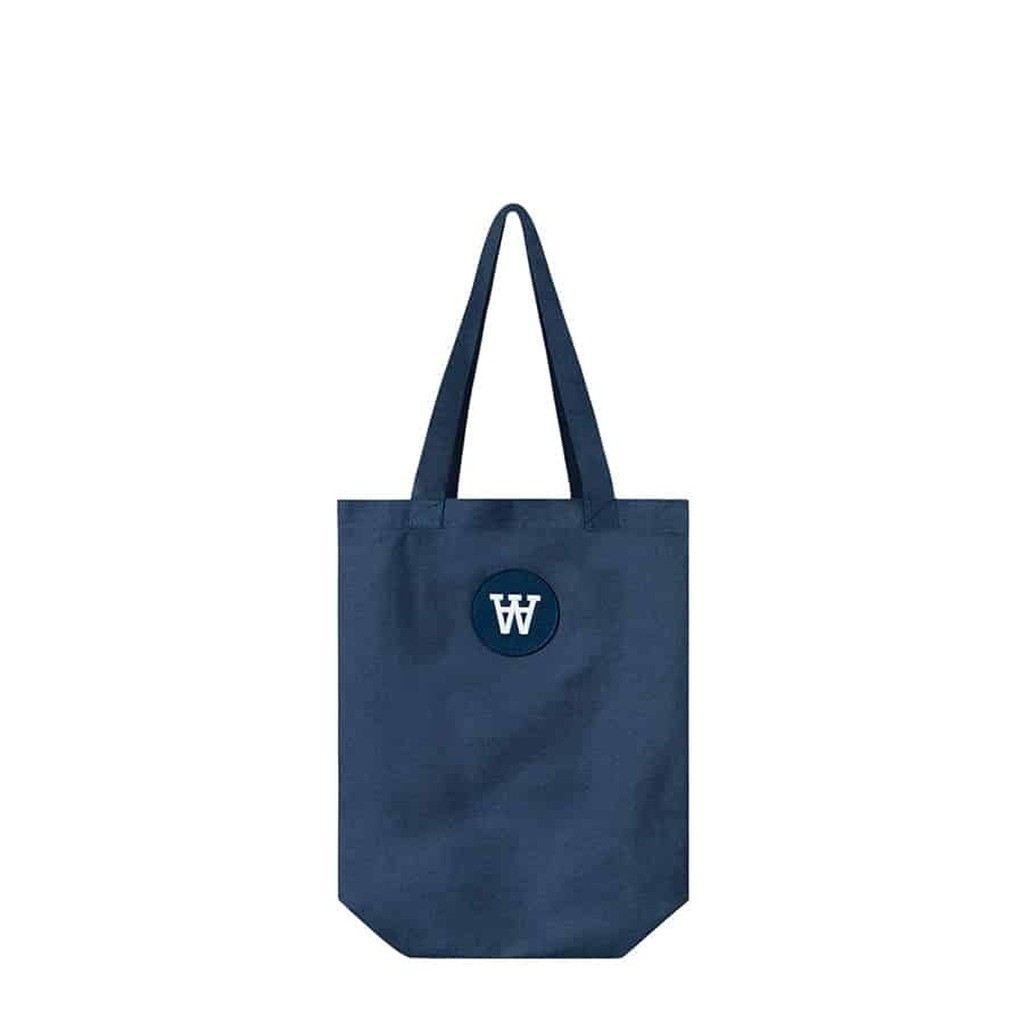 Wood Wood | Tote bag Desi patch, mørkeblå