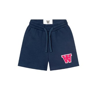 Wood Wood | Shorts Vic, mørkeblå og pink