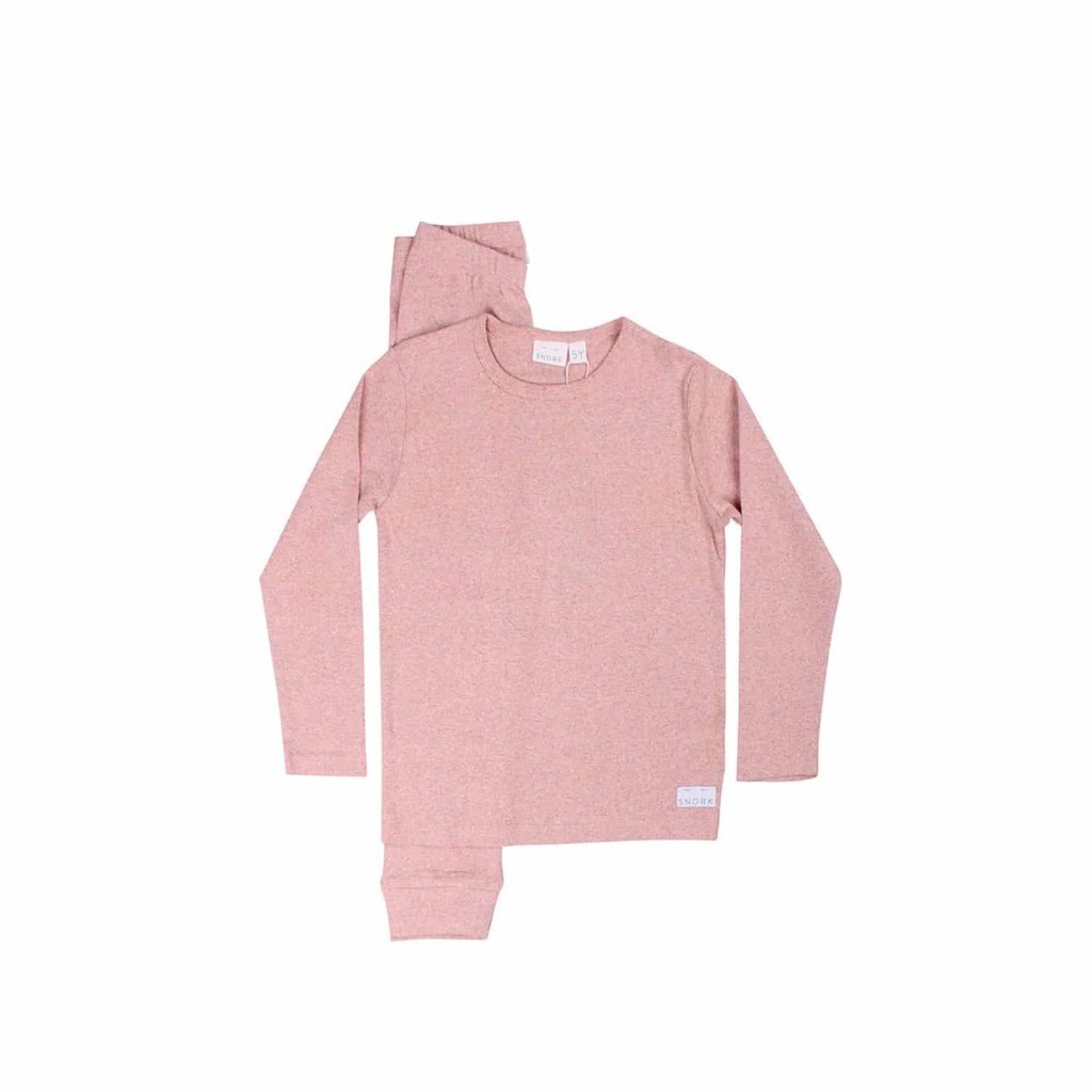 SNORK | Pyjamas, rosa melange