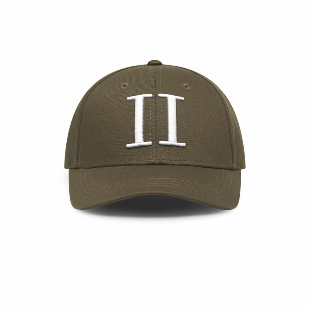 Les Deux | Kasket Encore, army med hvid