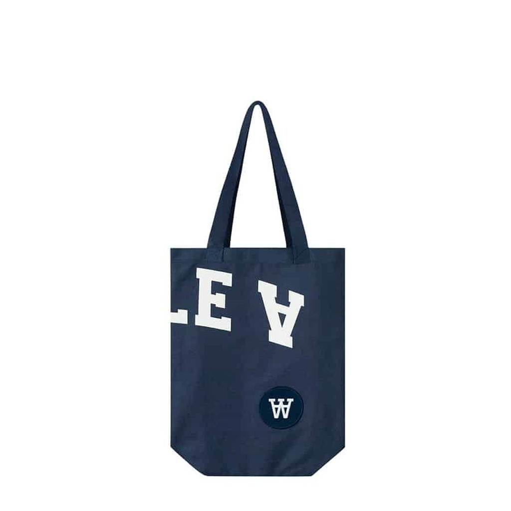 Wood Wood | Tote bag Desi arch, mørkeblå