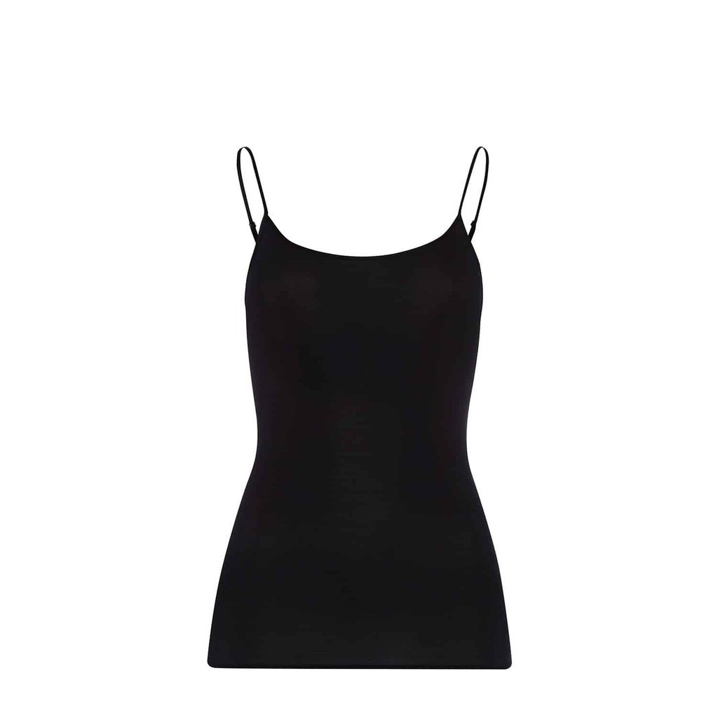 Hanro | Singlet bomuld, sort