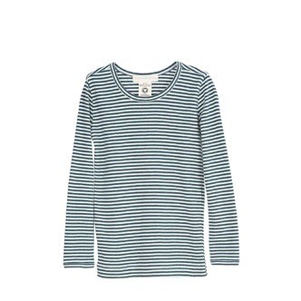 Serendipity | Slim tee stripe, atlantic/offwhite
