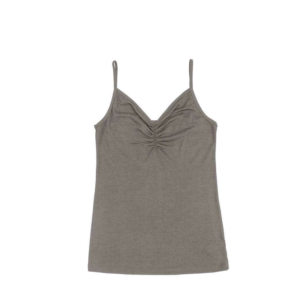 Joha | Uld silke undertrøje singlet, sand