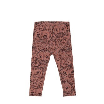 Soft Gallery Paula baby legging Burlwood Owl