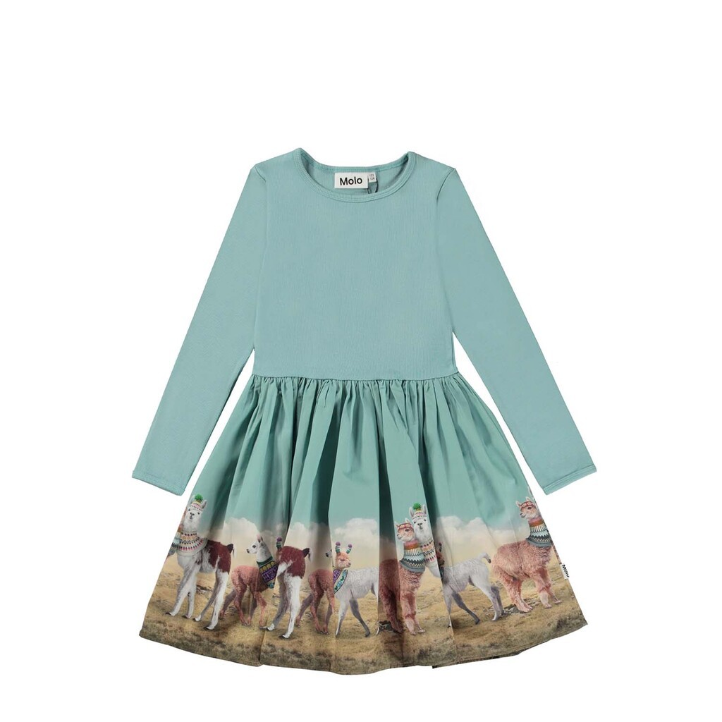 Molo - Kjole Casie, turkisblå