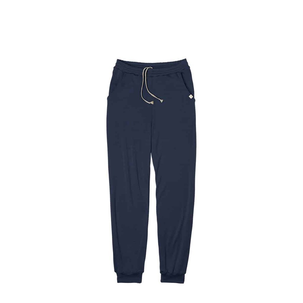 Engel | Uld silke Sweatbukser, mørkeblå
