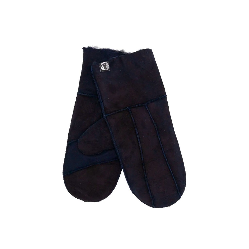Danefæ - Ruskinds handsker, mørkeblå