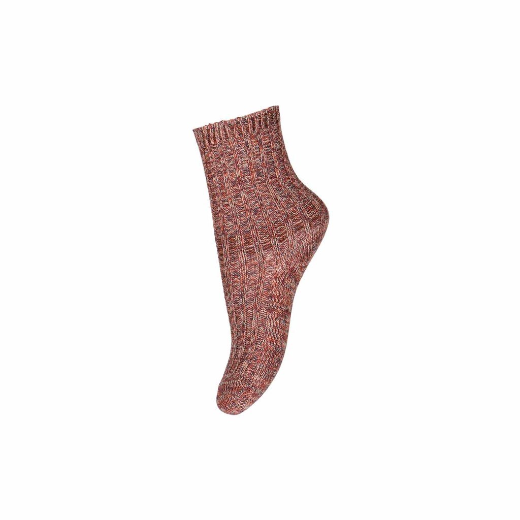 mp Denmark | Sokker bomuld, brun melange