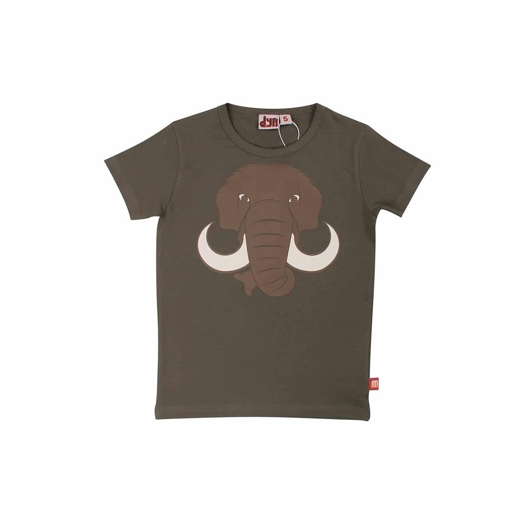 DYR Cph | T-shirt Growl Mammut, mørkegrøn