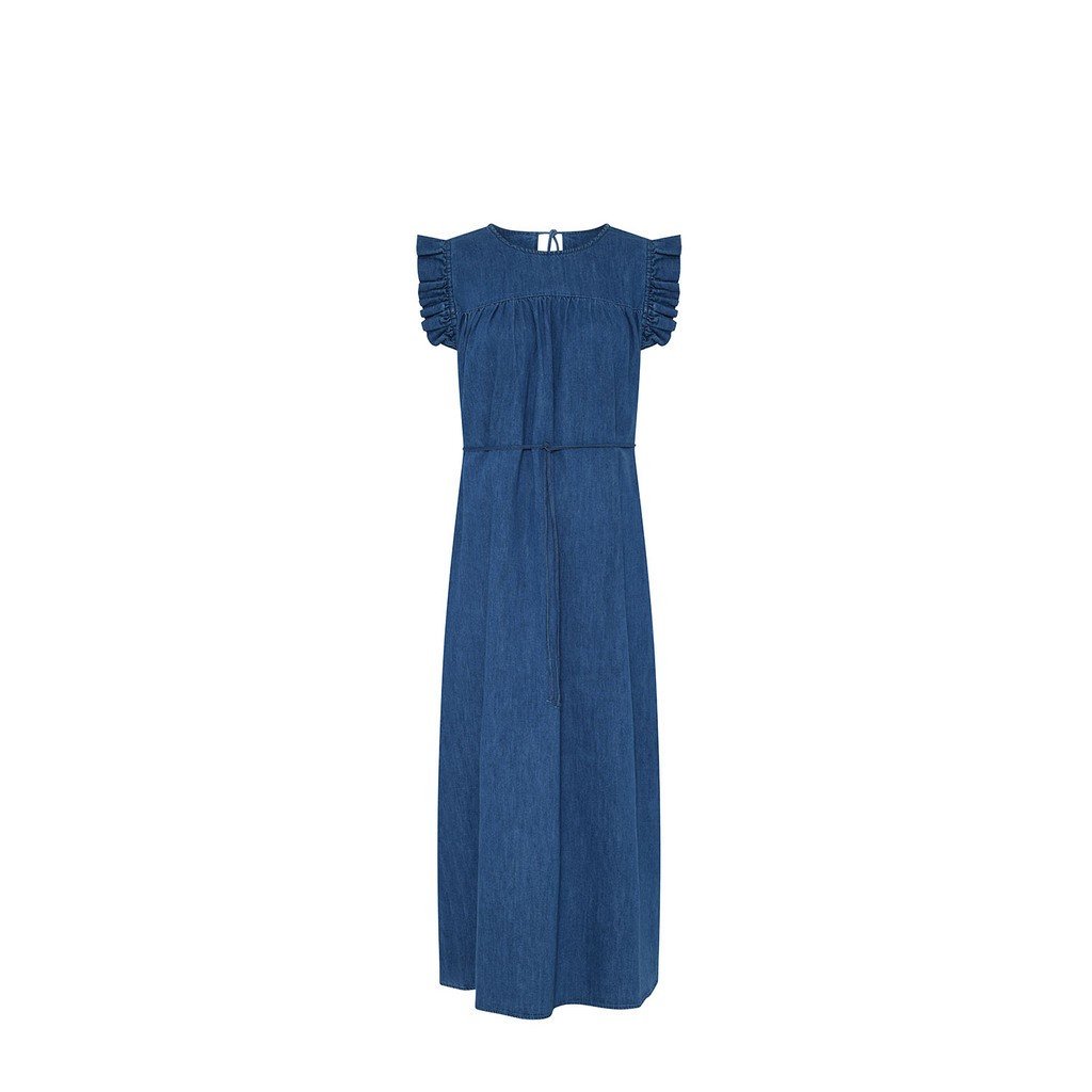 Frau | Stockholm kjole uden ærmer, denim