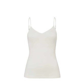 Hanro | Uld silke undertrøje singlet, råhvid