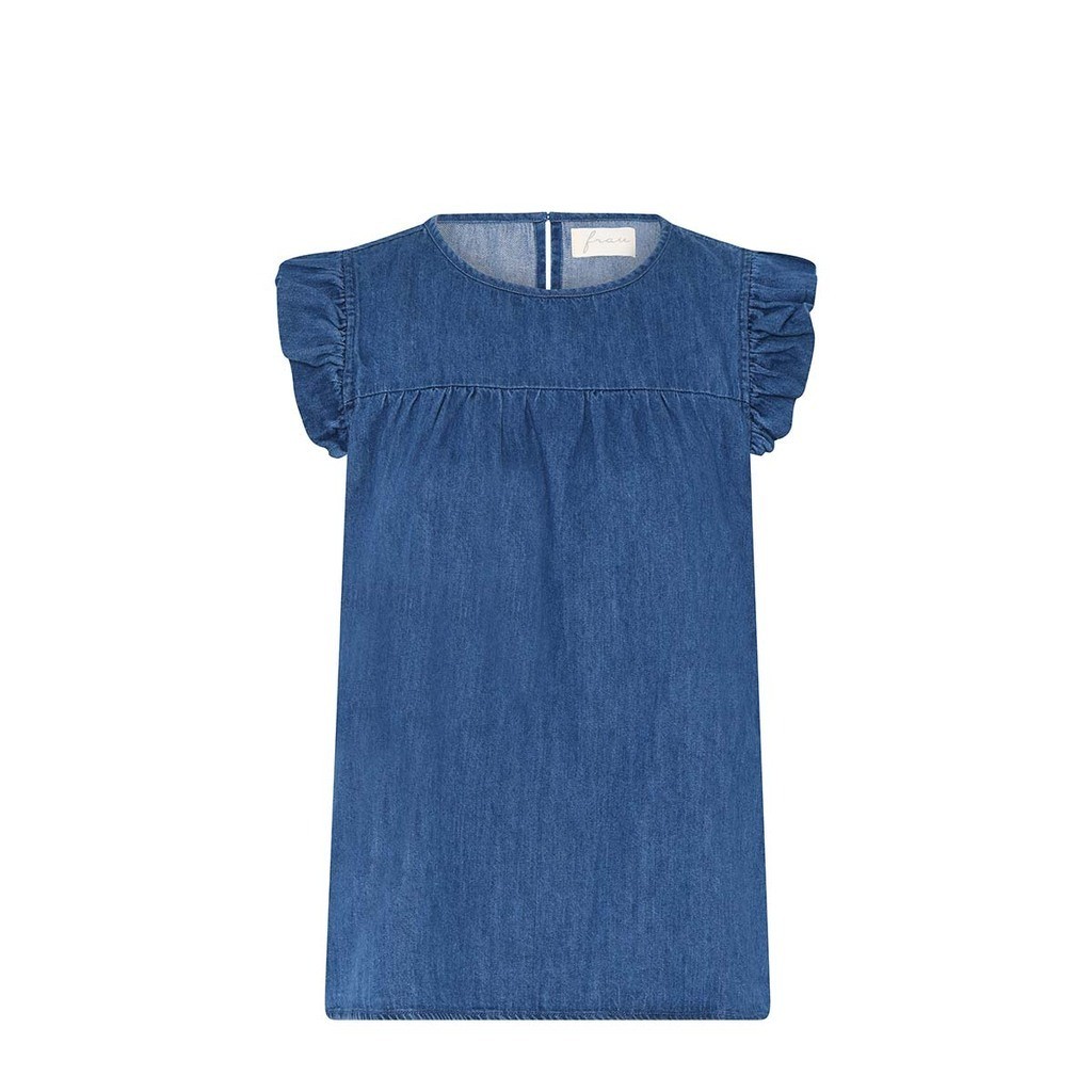 Frau | Stockholm top uden ærmer, denim