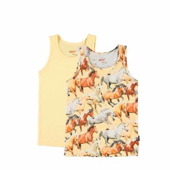 Molo | Undertrøje Jeanie hesteprint, 2 pak