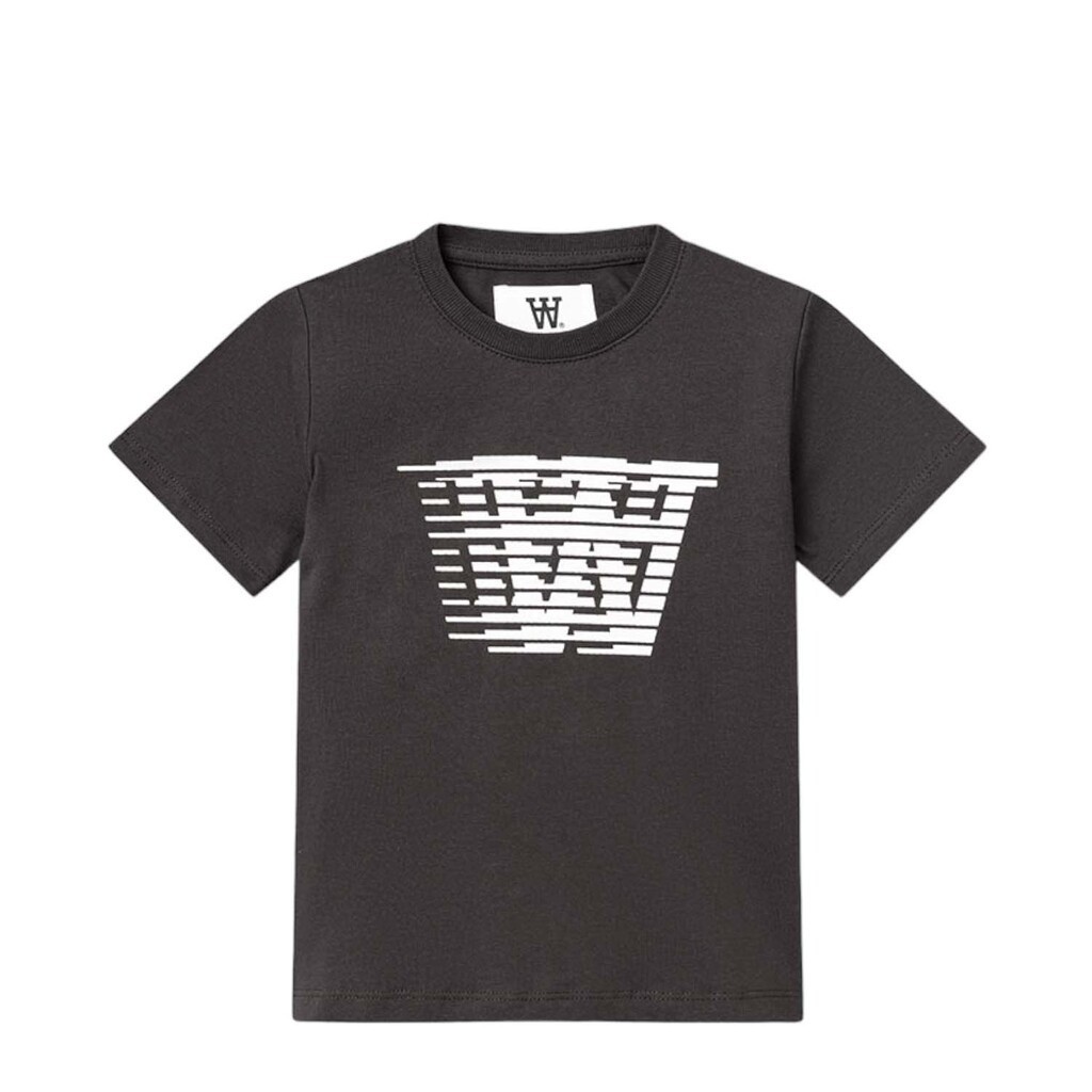 Wood Wood | T-shirt Ola Big Print, brun